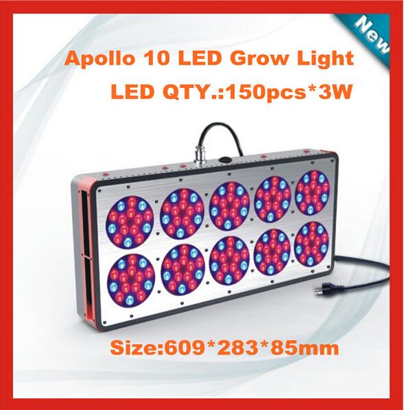 Buy cheap agricultural greenhouse apollo 10 led grow light, 450w led plant grow lights from wholesalers