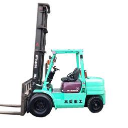 Buy cheap Used Mitsubishi Used Diesel Forklift Truck 3 Ton 6m Lifting Height Diesel Fuel Type from wholesalers