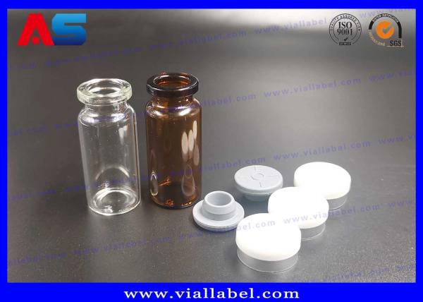 Buy cheap Sterile Bottles And Tops Small Glass Vials , Bayonet Mouth Glass Dropper Bottles flip off seal caps from wholesalers