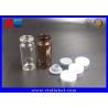 Buy cheap Sterile Bottles And Tops Small Glass Vials , Bayonet Mouth Glass Dropper Bottles flip off seal caps from wholesalers