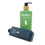 130ml Plastic Small Shampoo Bottles Dark Blue Square for Body Care