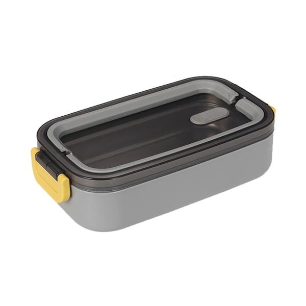 Buy cheap Single Layer Metal Bento Lunch Box Capacity 2L Portable PP Material from wholesalers