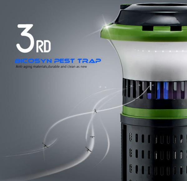 Buy cheap Nontoxic Mosquito Trap Non-Chemical Flies Killer Mosquito Inhaler Intelligent Light control from wholesalers