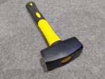 British Type Stoning hammer(XL-0087) painted surface, rubber handle, durable and