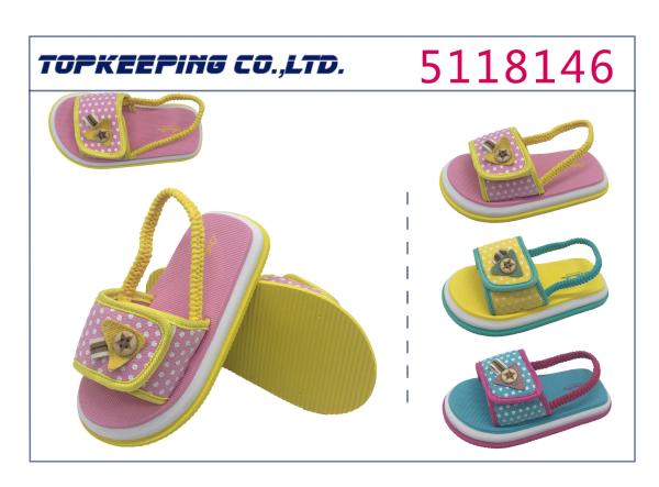 Buy cheap Cute Fashion Popular Kids Sandals Little Girl Toddler Rubber EVA Sandal from wholesalers