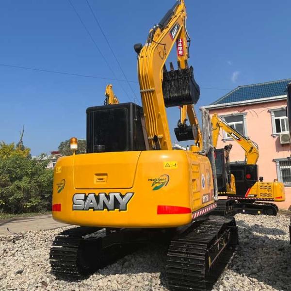 Buy cheap 7.5tons Used SANY SY75 Crawler Excavator Little Size 0.12m3 Bucket Capacity from wholesalers