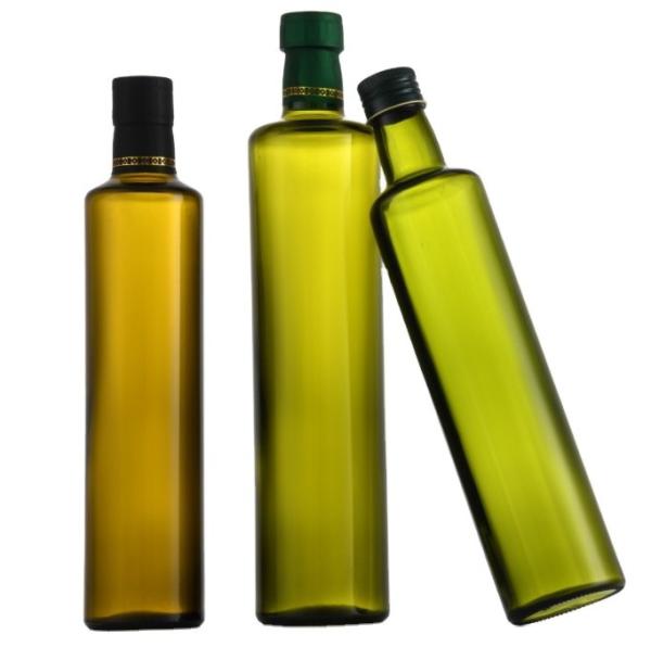 Buy cheap Square Dark Green Marasca Cooking Olive Oil Glass Bottles 100ml 250ml 500ml 750ml 1L from wholesalers