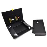 Foldable Corrugated Luxury Gift Box Magnetic Closure With Lids Birthday Party