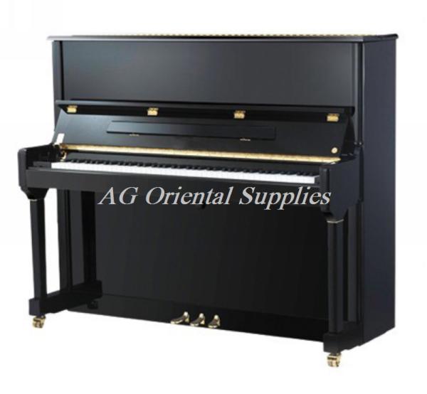 Buy cheap 88-KEY New Acoustic wooden upright Piano With automatic fallboard black polished color AG-125B from wholesalers