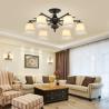 Buy cheap Black Wrought iron dining room chandeliers ceiling lamp (WH-CI-102) from wholesalers