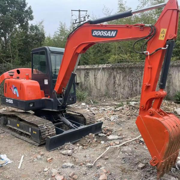 Buy cheap Doosan DH55 DX55 DH60 DX60 Used Excavator 5.25 Ton Crawler Excavator from wholesalers
