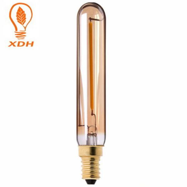 Buy cheap Retro Edison LED Filament Bulbs T20 1W 2W Decorative Vintage Tubular Light Bulbs 20*120mm from wholesalers