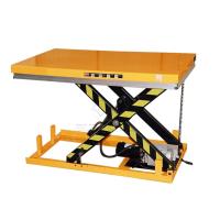 Buy cheap Small Electric Stationary Scissor Lift Platform Trolley Table 4ton 8800 Lbs 41" product