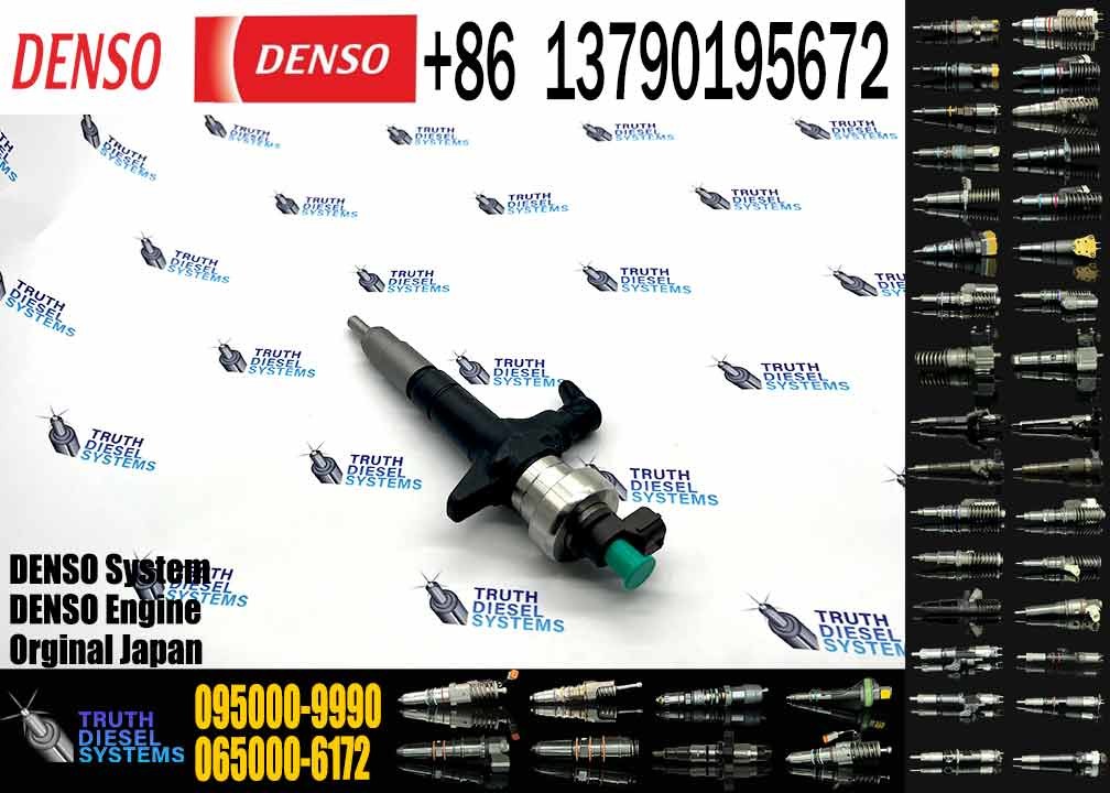 New diesel fuel injector truck engine spare parts 095000-9990 for ISUZU 4JJ1 injector diesel