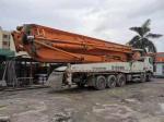 White Zoomlion 63m 37m Concrete Pump Truck Actros 4141 Truck Mounted Pump Direct