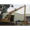 Buy cheap High Security Excavator Long Boom For Komatsu PC350 With 21 Meters And 4 Ton Counterweight from wholesalers