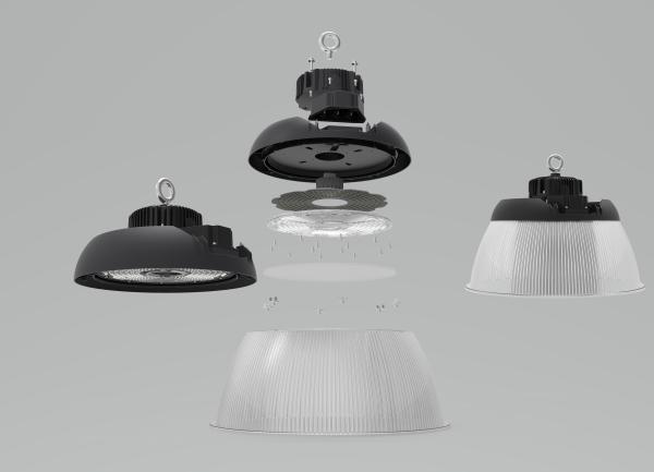 Buy cheap 200W Ufo Smart Dimming Workshop Garage Lighting 150lm/W from wholesalers