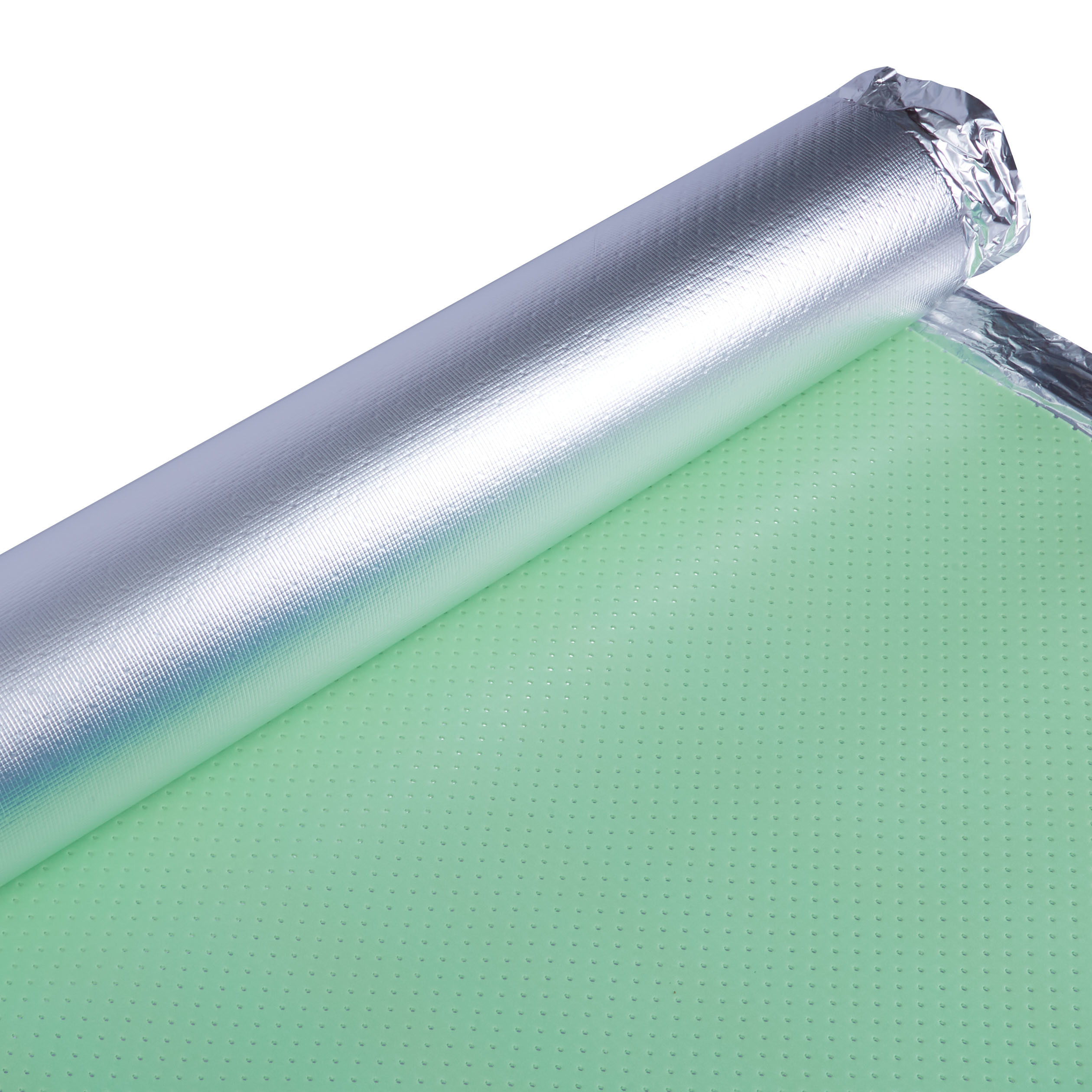 3mm Cross Link IXPE Foam Underlayment With Silver Vapor Barrier