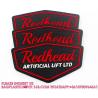 Buy cheap Wholesale Custom Leather Badge Factory Embossed Pu Leather Label Clothing Genuine Leather Patch With Logo from wholesalers