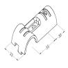 Buy cheap Electrophoresis 83mm Metal Pipe Joints from wholesalers