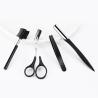 Buy cheap ROHS Eyebrow Knives Comb Tweezers Eyebrow Trimming Tools from wholesalers