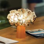 Modern Slamp Clizia Table Lamp Nordic Plastic Desk Lamp PVC Flower Table Light