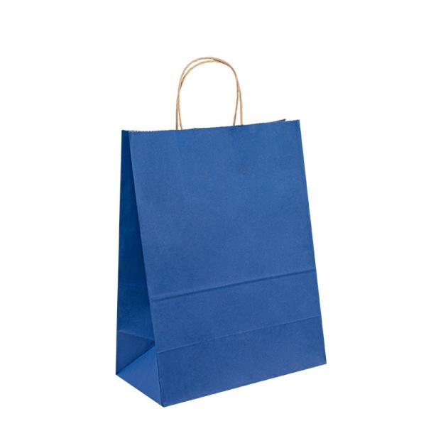 Buy cheap UPACK Brown Christmas Paper Gift Bags Compostable Recyclable With Handles from wholesalers
