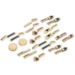 Jackets Silver Zipper Puller Metal Zinc Alloy Breakproof ISO9001