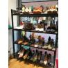Buy cheap Black Modular Shoe Store Display Shelves Stable Structure For Shoe Specialty Stores from wholesalers