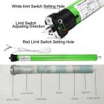 ISO9001 40dB Roller Blind Tubular Motor Accessories 50H Z60Hz