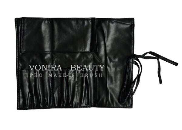 Buy cheap Travel Makeup Brush Rolling Case With Belt Strap Pouch Holder Cosmetic Bag Portable from wholesalers