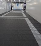 Eco-friendly interlocking plastic pvc garge floor tiles Hollow drainage floor