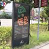 Buy cheap Durable Outdoor Metal Directional Signs Standing Parking Lot Advertising from wholesalers