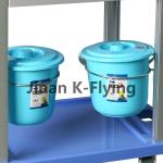 ABS Plastic Treatment Hospital Delivery Medical Trolley Cart