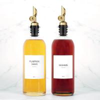 Buy cheap Customized 350ml 500ml Glass Bottle for Olive Oil Vodka Custom Glass Bottle product