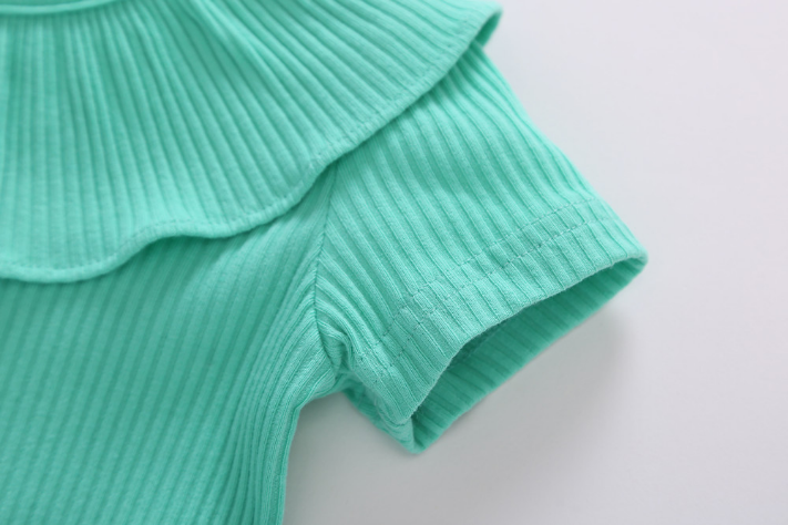 New Season | Newborn Short Sleeve Playsuit toddler Falbala Romper