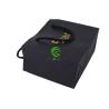 Buy cheap Black Matt Laminated Paper Bags , Twisted Handle Printed Paper Shopping Bags from wholesalers