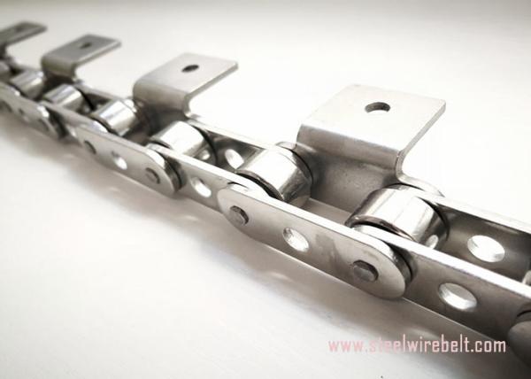 Buy cheap Durable Roller Stainless Steel Conveyor Chain High Frequency Quenching from wholesalers