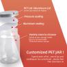 Buy cheap Food Grade Clear Plastic Jam Bottle 500ml 2000ml Pet Cookie Jar from wholesalers