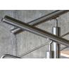 Buy cheap Tempered Stainless Steel And Glass Railings System , Glass Balustrade Systems For Decking from wholesalers