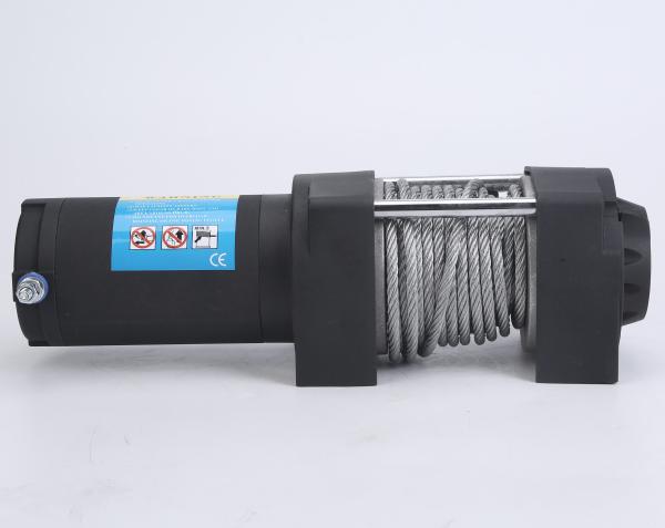 Buy cheap 12VDC 4500lbs Waterproof Electric Winch Electric Winch Wiring Kit Kit With 50 Feet Steel Cable from wholesalers