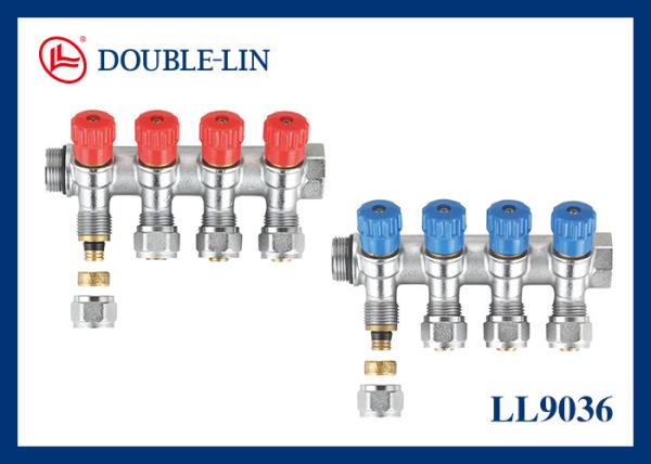 Buy cheap 16 Bar 4 Way Brass Manifold from wholesalers
