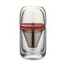 Buy cheap Portable Travel Glass Coffee Cup Small Size All In One Coffee Maker Tea Sets from wholesalers