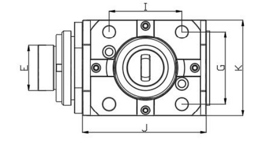 0 Degree 90 Degree Driven Tool Holder BMT Tool Holder
