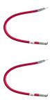 Grey automotive wiring harness 320mm UL10070 AWG6 heat shrink casing