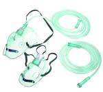 Star Lumen Tubing Oxygen Respirator Face Mask Therapy PVC Transparent