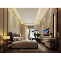 Buy cheap SGS Certified Hotel Bedroom Furniture Sets Double Bed Headboard 1800*2000mm product
