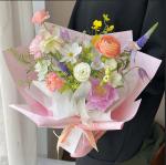 Pink Lower Bouquet Florist Wrapping Paper Waterproof Flower Wrapping Paper