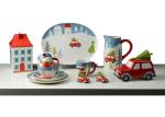 Platter Dinner Plate And Salad Bowl Set Ceramic Houseware Of 4 Dinner Set For