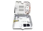 12Core Waterproof IP65 FTTH Termination Box 2 In 12 Out ABS Material